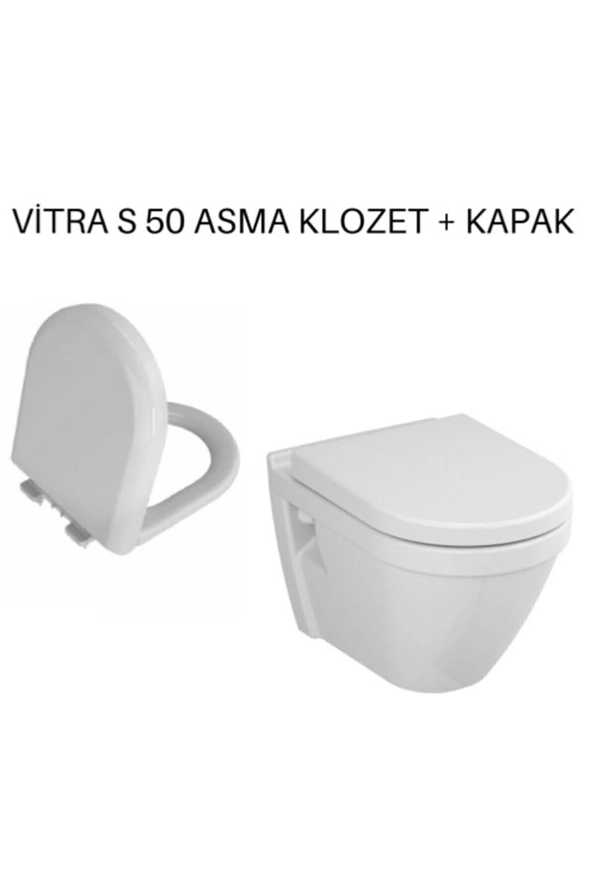 S50 Asma Klozet + Klozet Kapağı