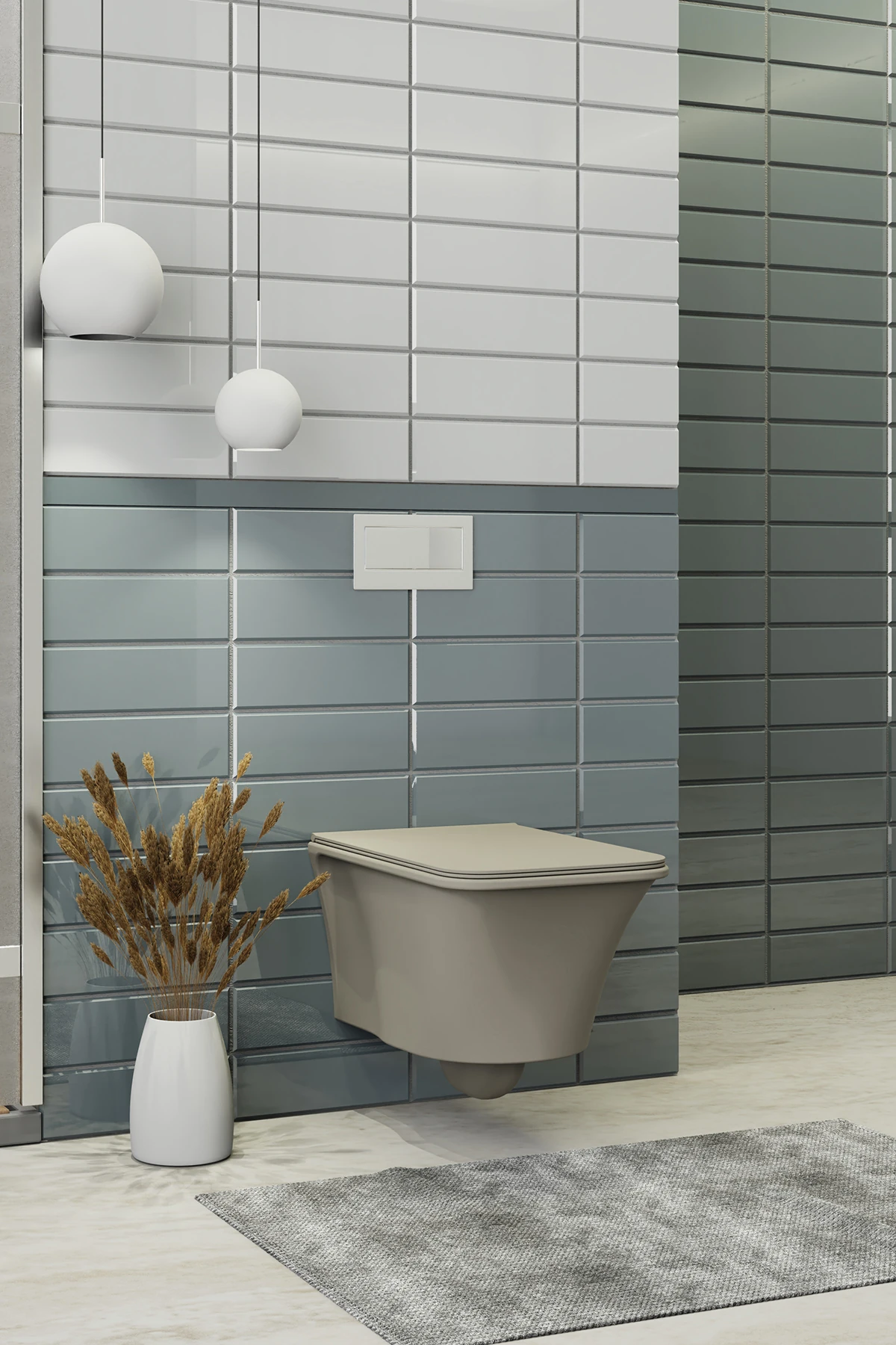 İbiza Asma Klozet + Klozet Kapağı