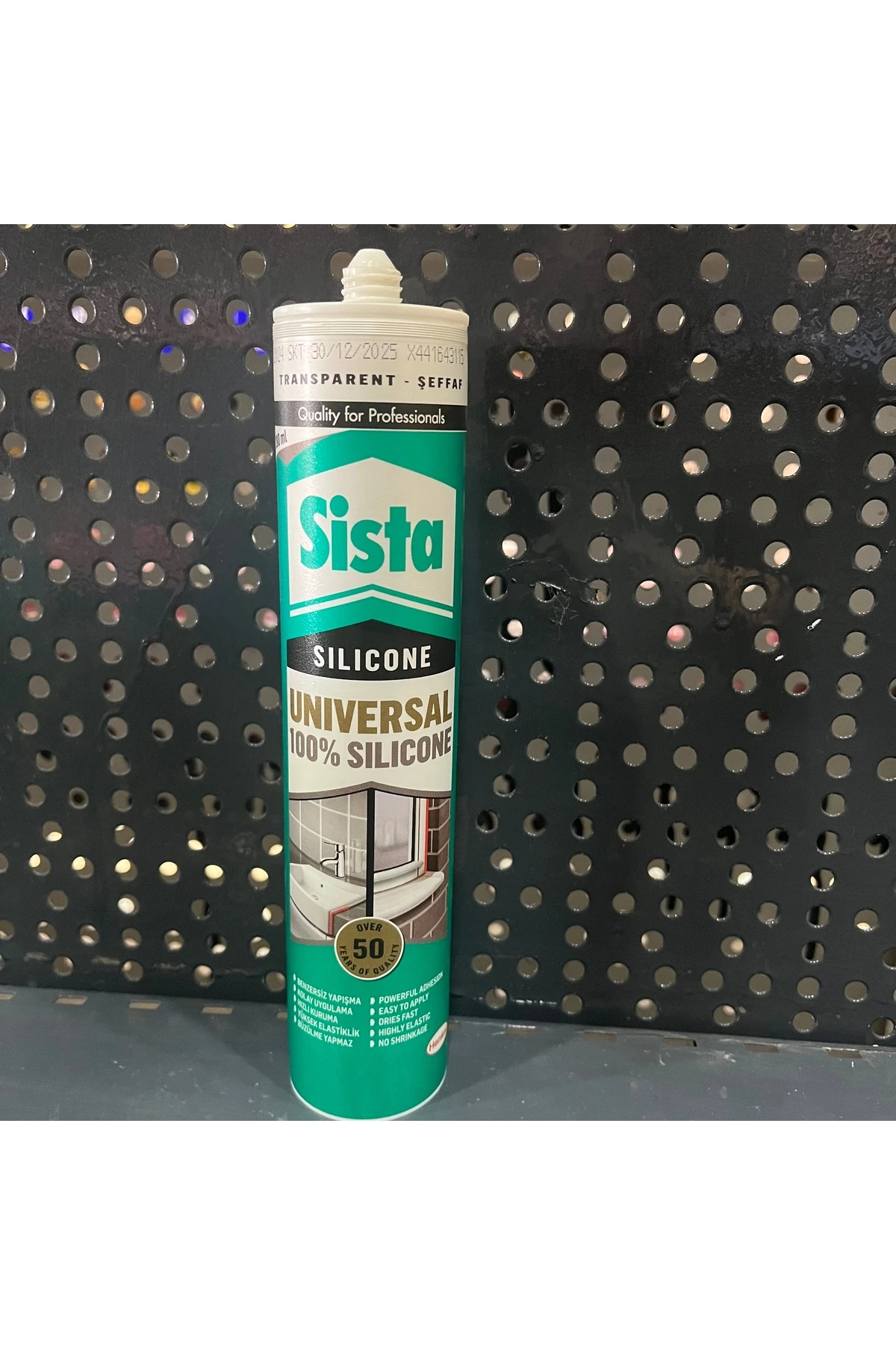 SİSTA ŞEFFAF SİLİKON 280 ML