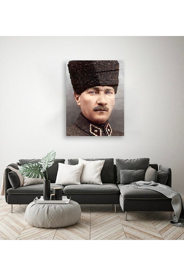 Mustafa Kemal Paşa Cam Tablo