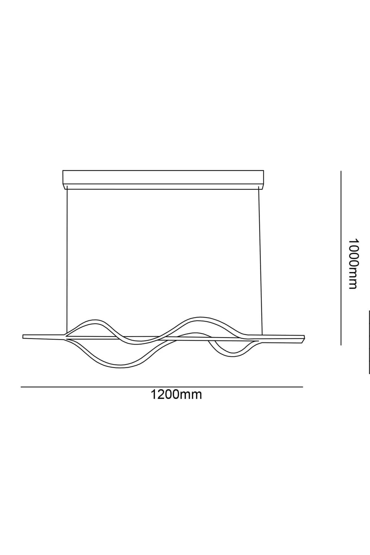 Trıolux Led Avize Sarkıt Anahtar Tr1a029 120cm
