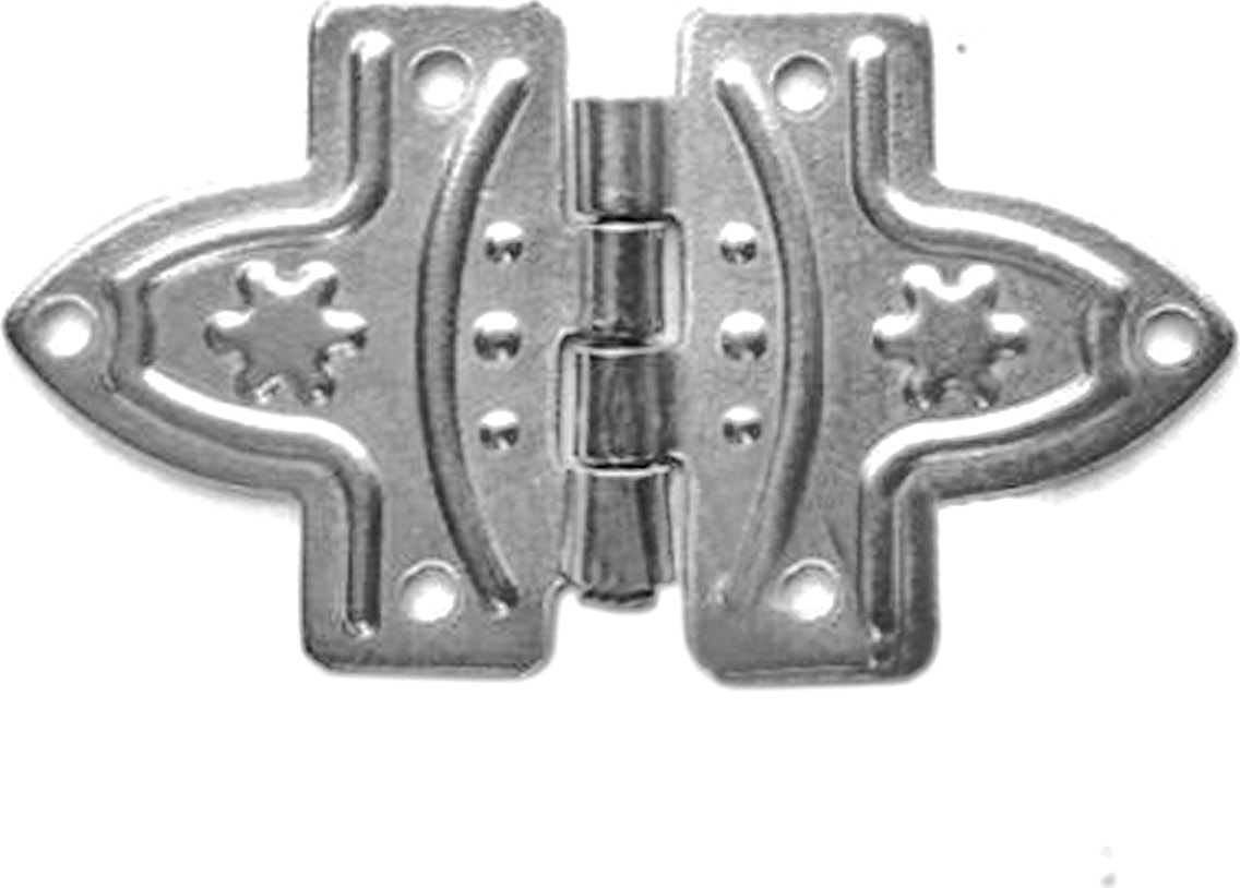 Yonca Menteşe 10 Adet Nikel 17x32 mm Kutu Ve Sandık Menteşesi Hobi Maket