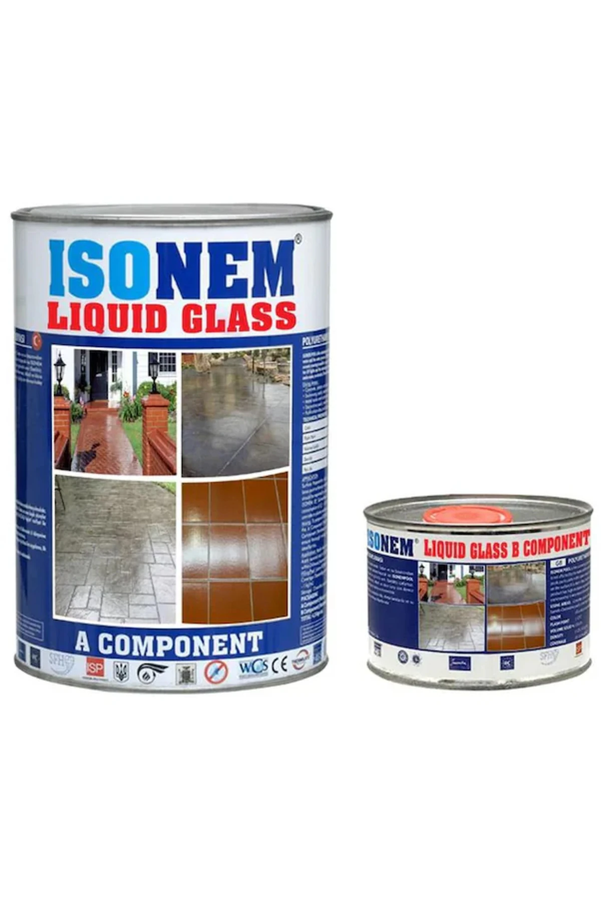 Liquid Glass Sıvı Cam 4 Kg Set