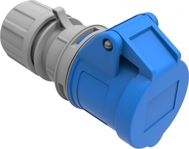 IP44 Cee Norm 3/16A Uzatma Priz 220V - 250V BC1-1403-2312