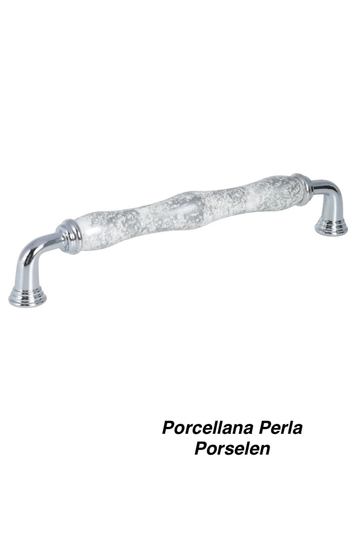 PORCELLANA PERLA (12.8cm)-Porselen Dolap Çekmece Banyo Mutfak Mobilya Kulp Kulpu Kulb Kulbu yakut128mm-STK7879