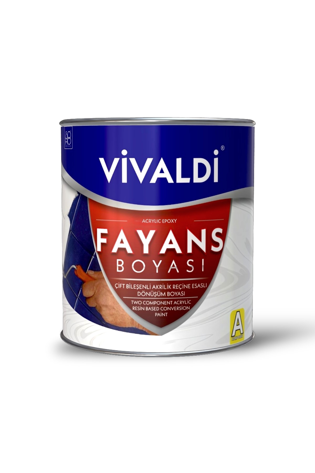 Fayans Boyası - Astar Ve Vernik Gerektirmeyen Boya - Beyaz