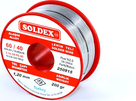 60-40 Lehim Teli 200 Gr 0,50 mm