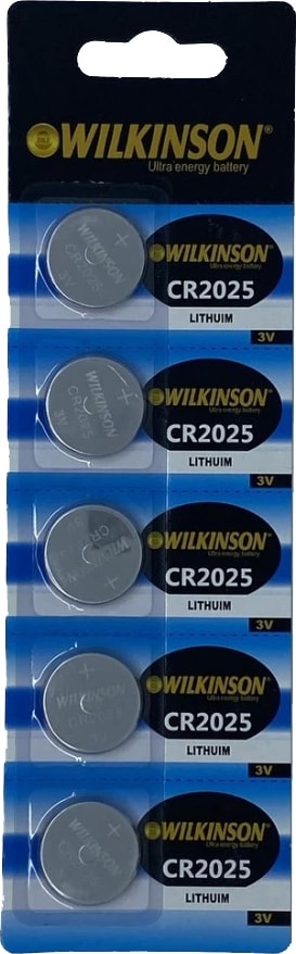 Wılkınson 2025 3V Lityum Düğme Pil 5'li Paket - Lisinya