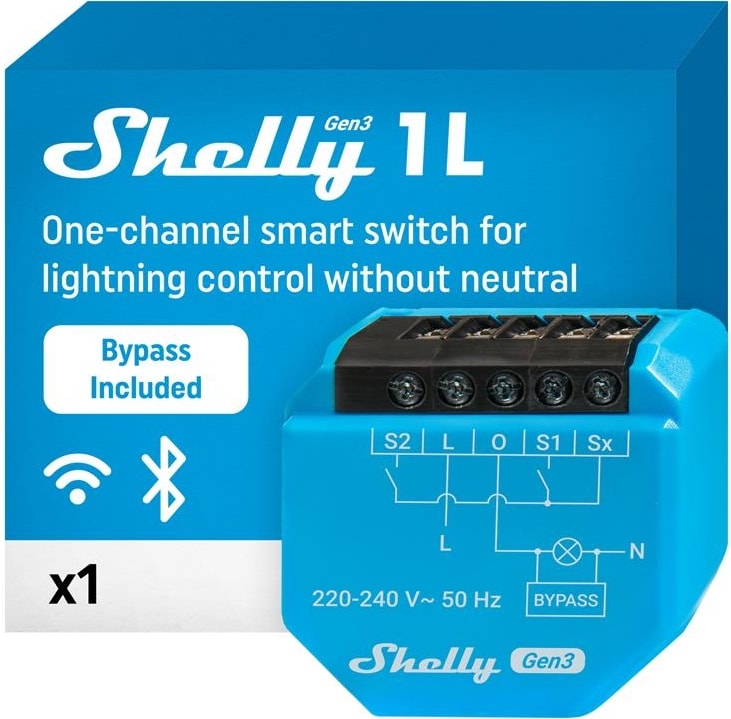 1l Gen3 Nötrsüz Akıllı Röle