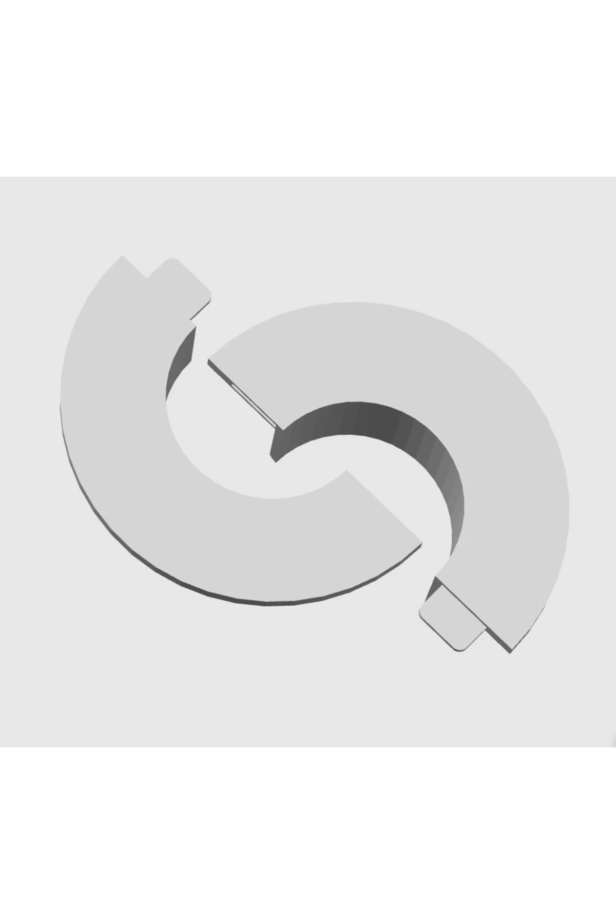 Klima Borusu Delik Kapatma Dekoratif Kapak Boru Kapağı Plastik 11 cm Çap