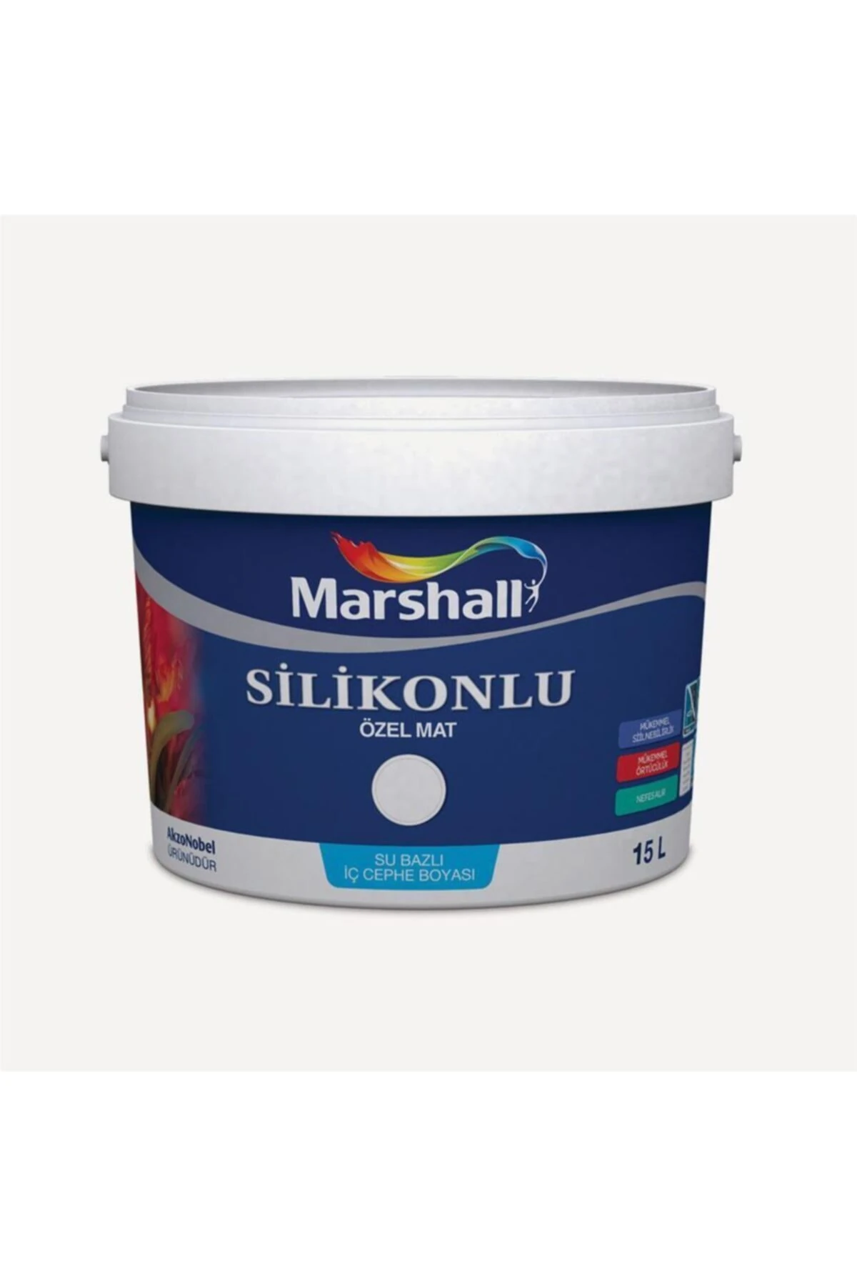 Özel Mat Silikonlu Iç Cephe Boya 2.5 Lt