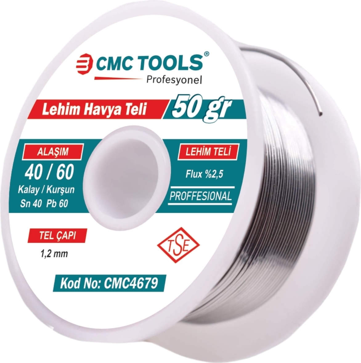 Cmc Lehim Teli Makara 50 Gr