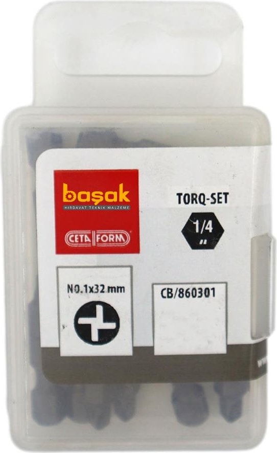 Torq-Set Uçlu Bits No 1 x 32MM CB/860301