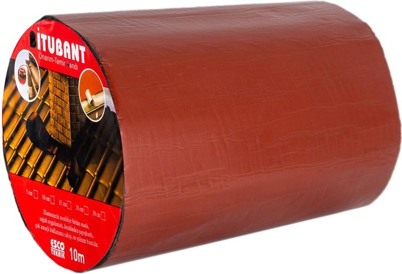 Baca Dibi Su Yalıtım Bandı Kırmızı 20CM x 10MT