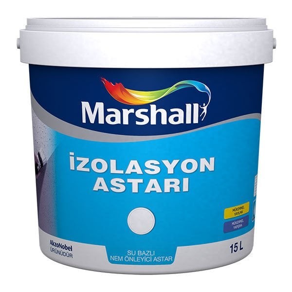 Marshall İzolasyon Astarı Şeffaf 15 Lt