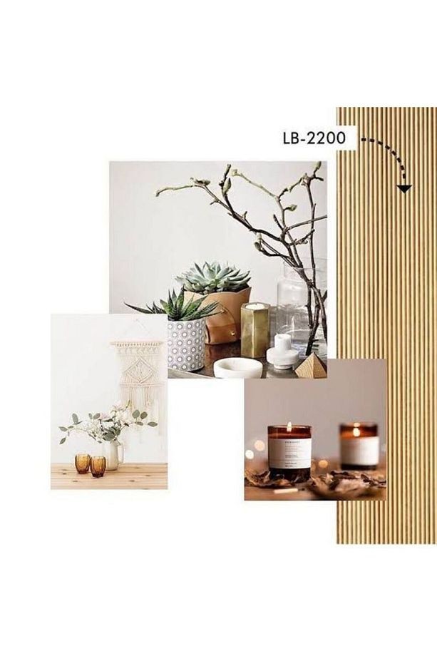 AKYÜREK STORE LB 2200 Y MODEL NATURAL TOUCH MEŞE DEKOR PROFİL DUVAR KAPLAMA LAMBİRİ PANEL
