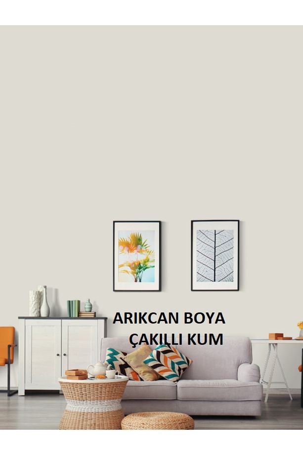 Dinamik Silikonlu Silinebilir Ipek Mat Iç Cephe Duvar Boyası Çakıllı Kum 15 Lt