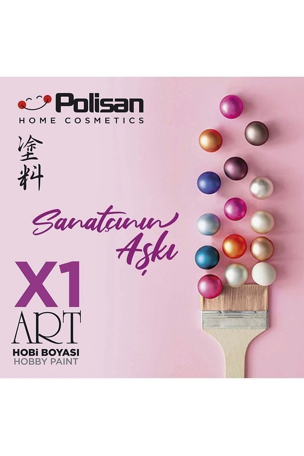 X1 Art Hobi boyası vernikli