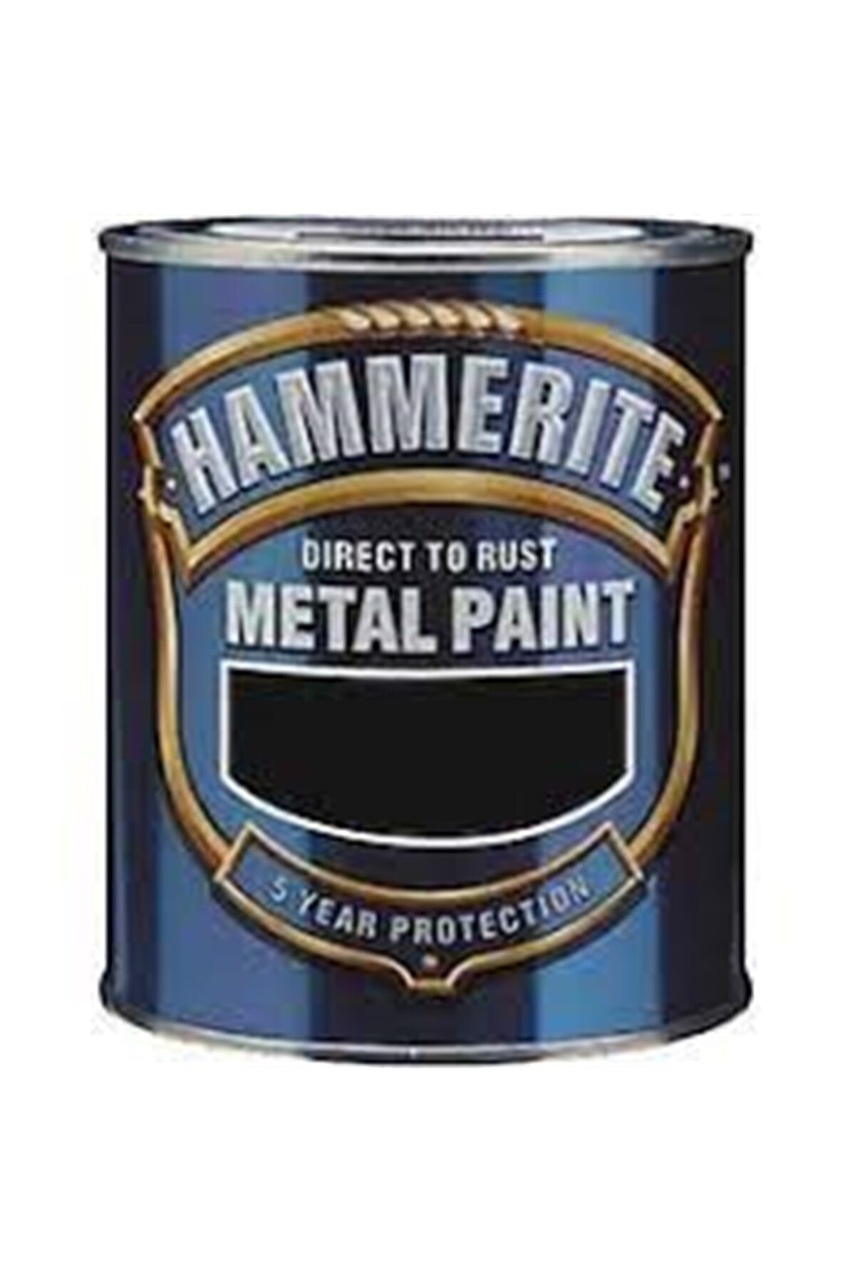 Hammerite Metal Boyası Düz Siyah 2,5 Lt