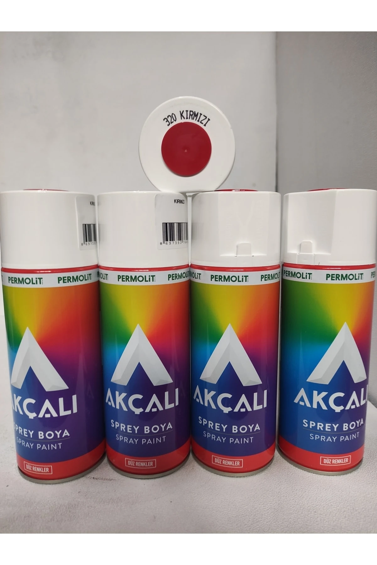 Sprey Boya Permolit 320 Kırmızı 400ml