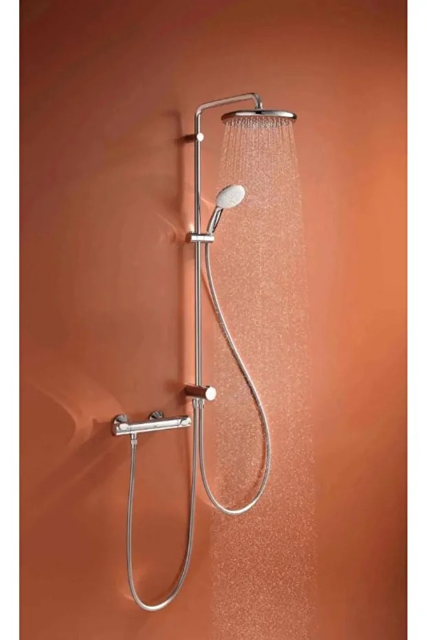 Tempesta System 250 Duvar Bağlantılı, Divertörlü Duş Sistemi - 26675001