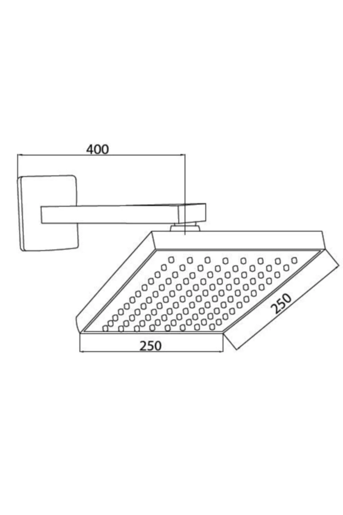 Ankastre Duş Başlığı (250x250) Ads13