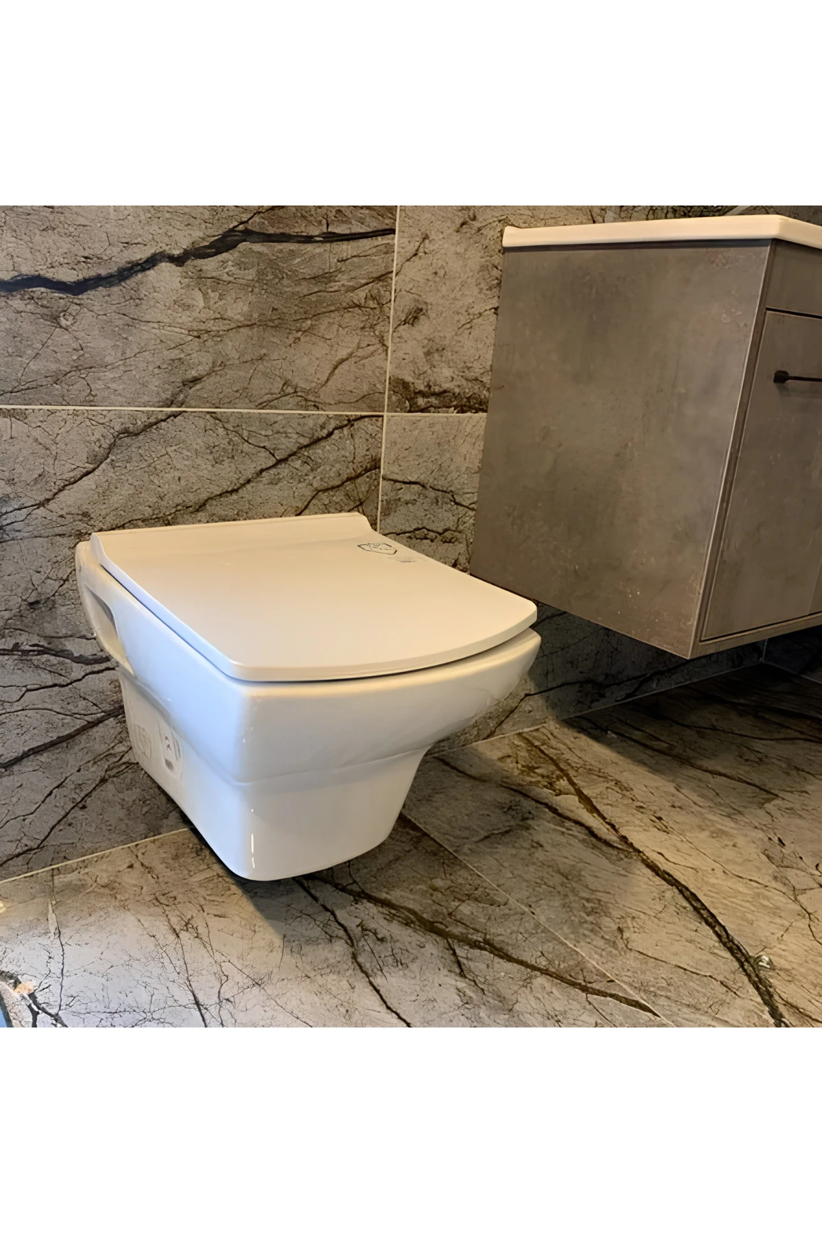 Dor Kanalsız Asma Klozet, Dor Yavaş Kapak