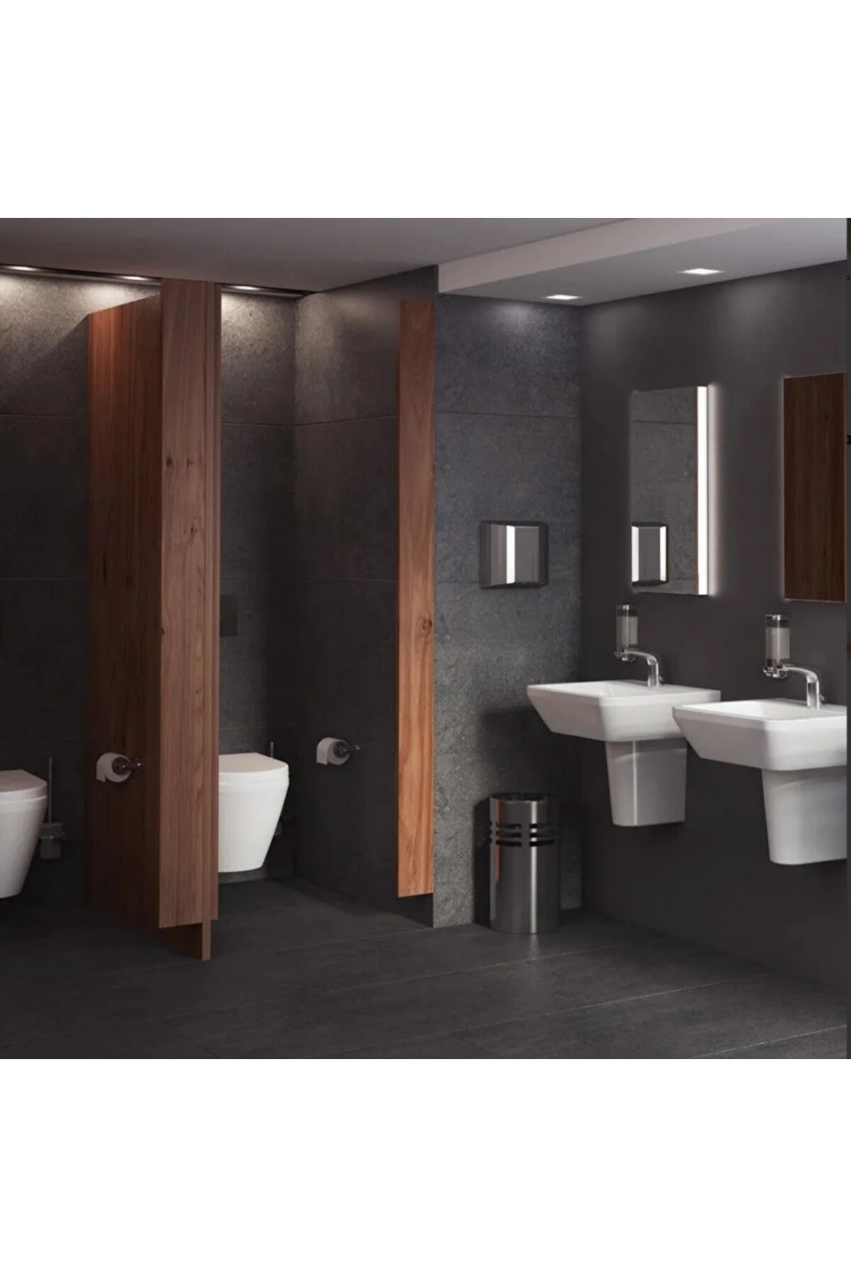 Integra Round 7063l003-0850 Asma Klozet, 54 Cm(KAPAK HARİÇTİR)