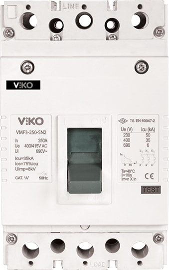 Kompakt Sabit Şalter 80A - 25KA - Vmf1 - 80-Sn2
