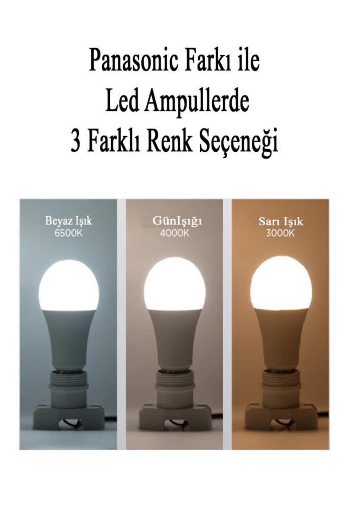 4,9W (43W) Mini Led Ampul Beyaz - 6500K E27 6 Adet