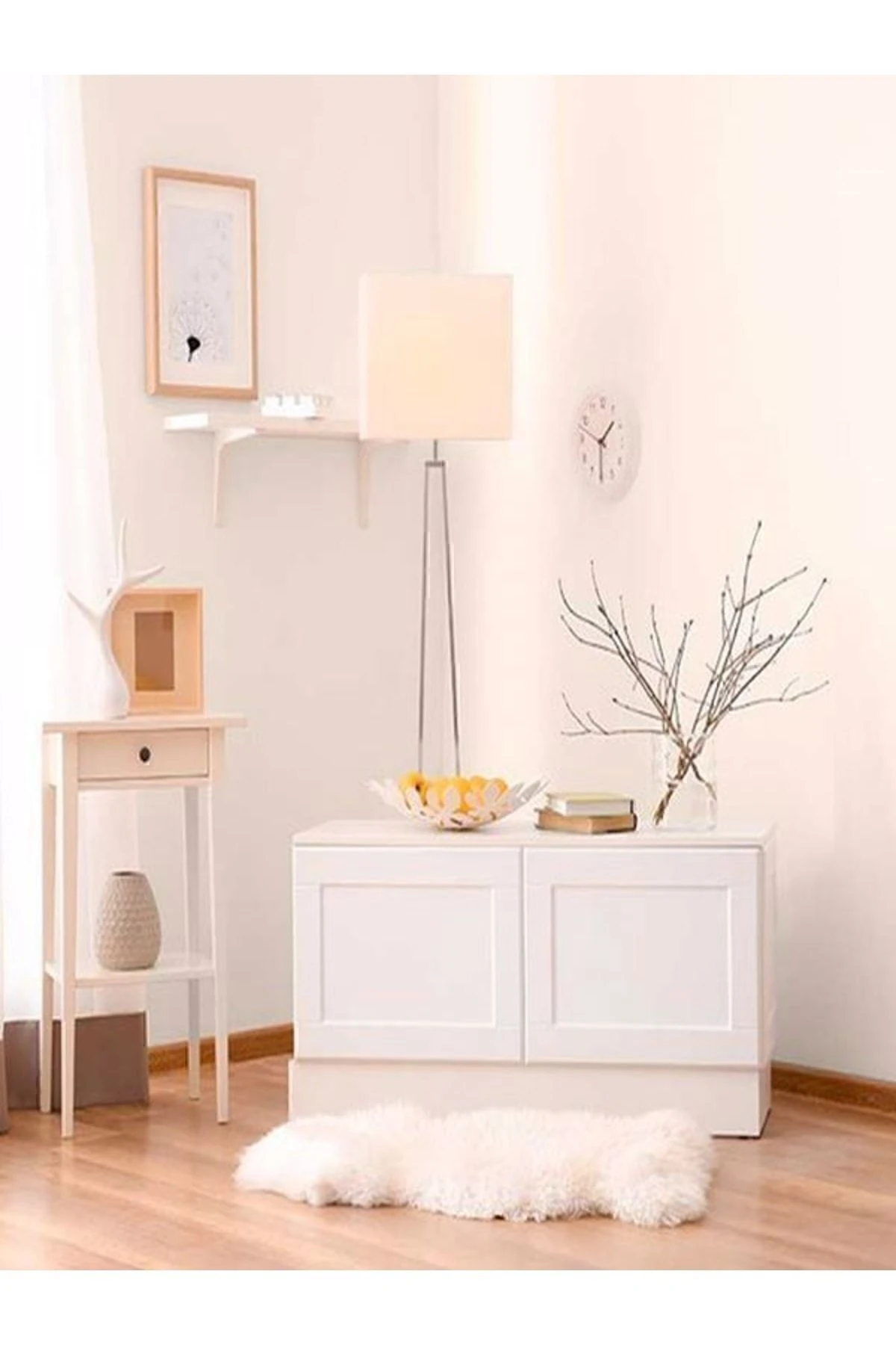 Tek Duvar Boyama Seti Kiraz Çiçeği