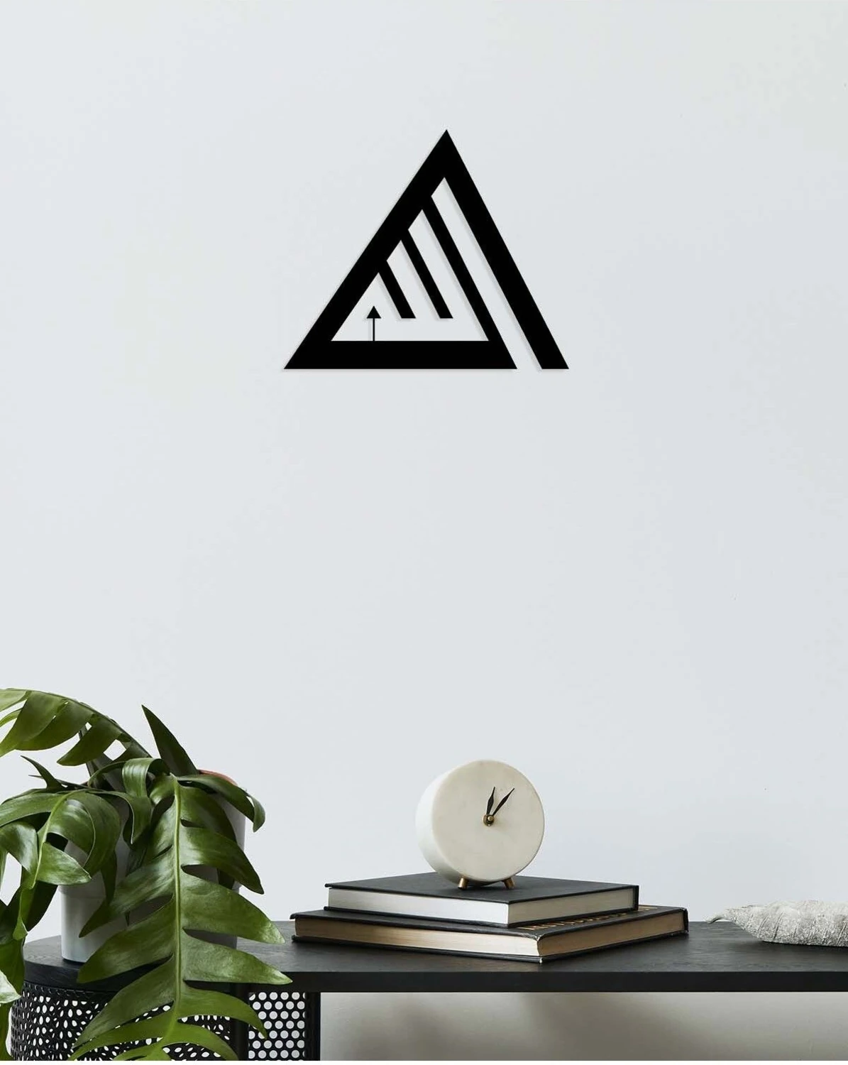 -Allah Islami Metal Tablo - Islami Ev Dekorasyonu - Dini Duvar Tabloları - 40 X 40 - Cm - Sıyah-Islm-125