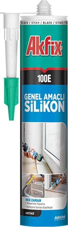 100E Şeffaf Genel Amaçlı Silikon 280ML