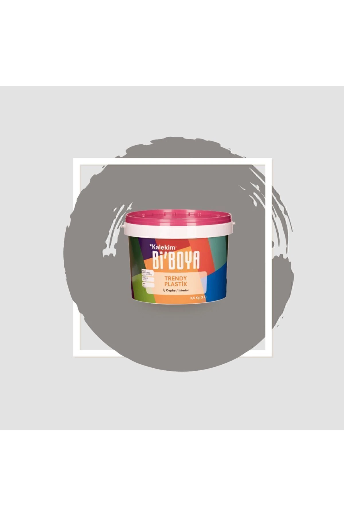 Ekonomik Mat Iç Cephe Boyası 3,5 Kg Demir