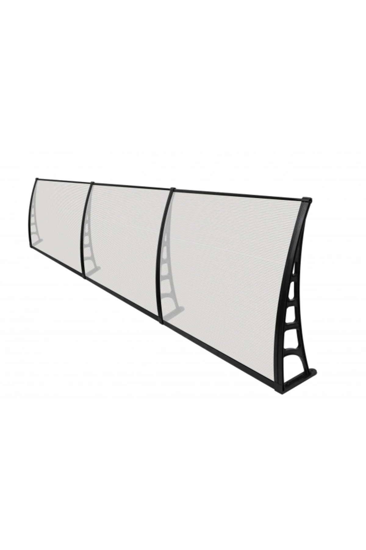 CROCUS Kapı Pencere Üstü Pratik Sundurma 80X360 – Şeffaf