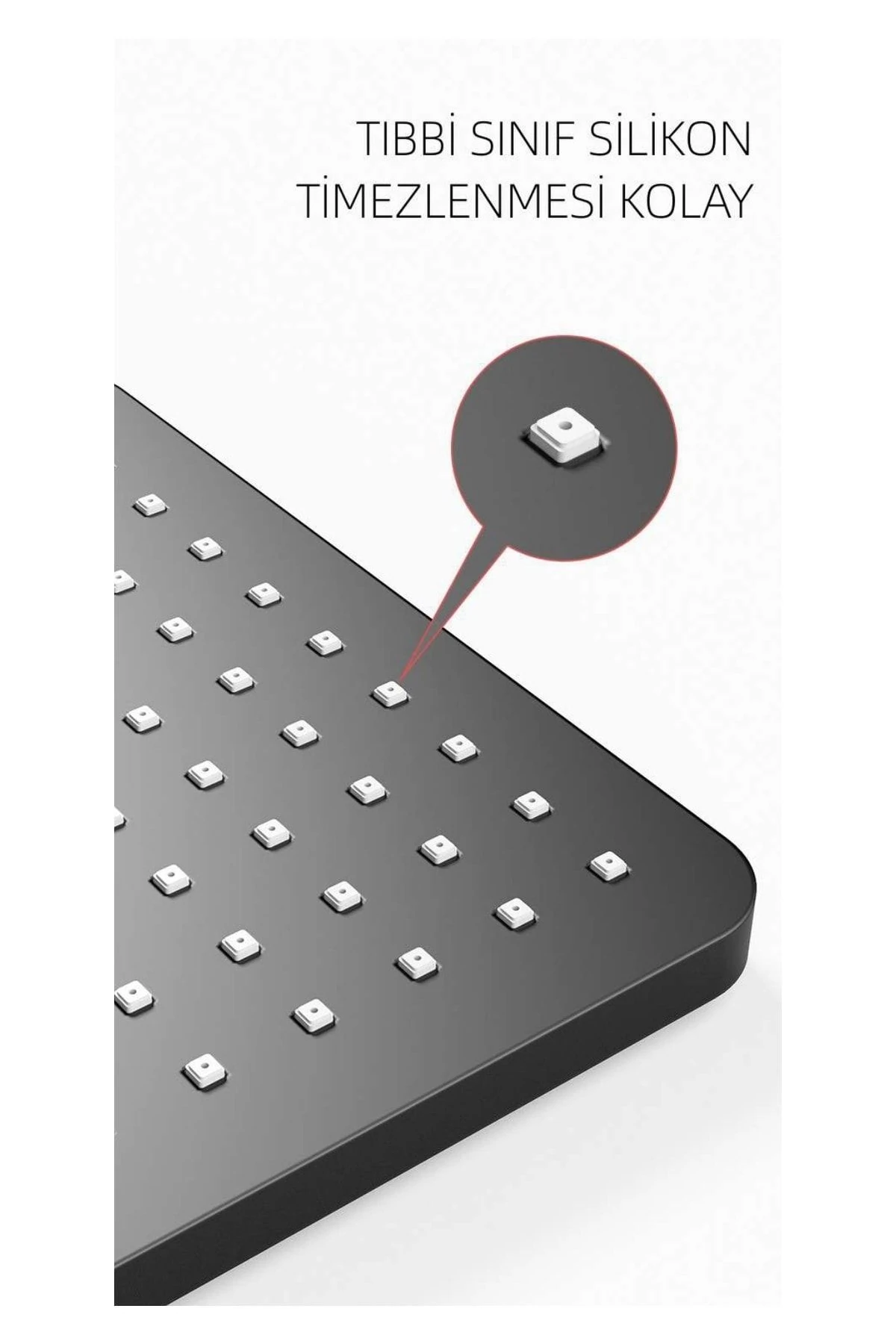 Fleko Tepe El Duş 20x30 Mat Siyah Dd5-b