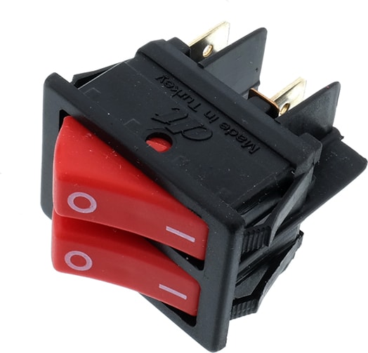 Işıksız Ikili Anahtar Düz On Off Cihaz Anahtarı