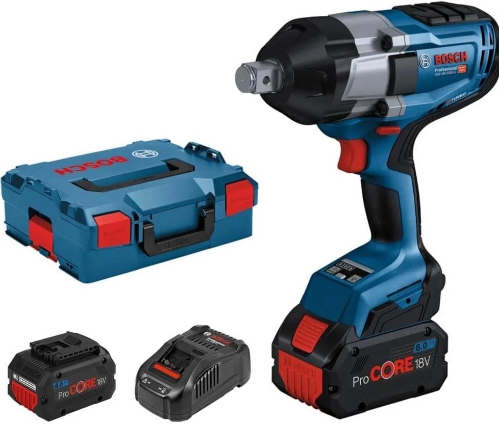 Gds 18V-1050 H Çift Akülü 8 Ah Somun Sıkma Makinesi