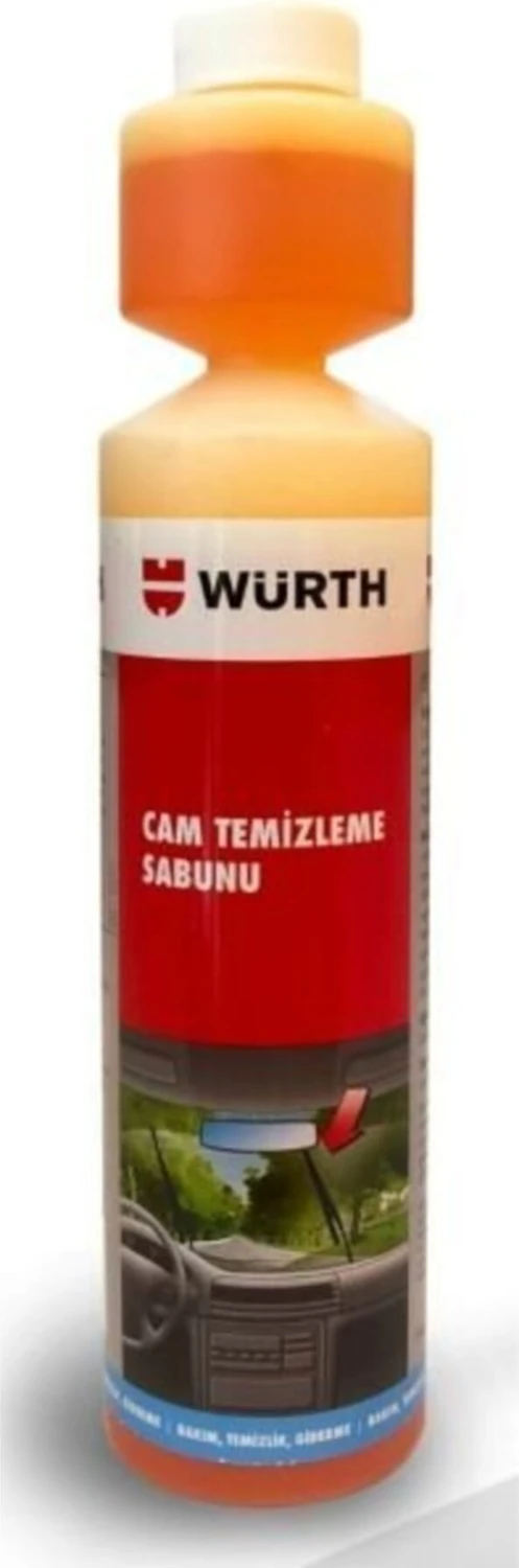 Oto Cam Yıkama Sabunu Suyu Oto Aksesuar Cam Temizleme Sabunu 250 ml