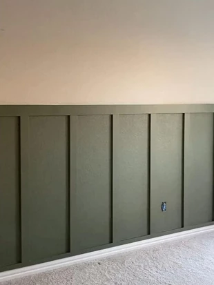 ® Boyanabilir 100X8X6MM Ham Mdf Iskandinav Duvar Çıtası 1 Paket (5 Adet)