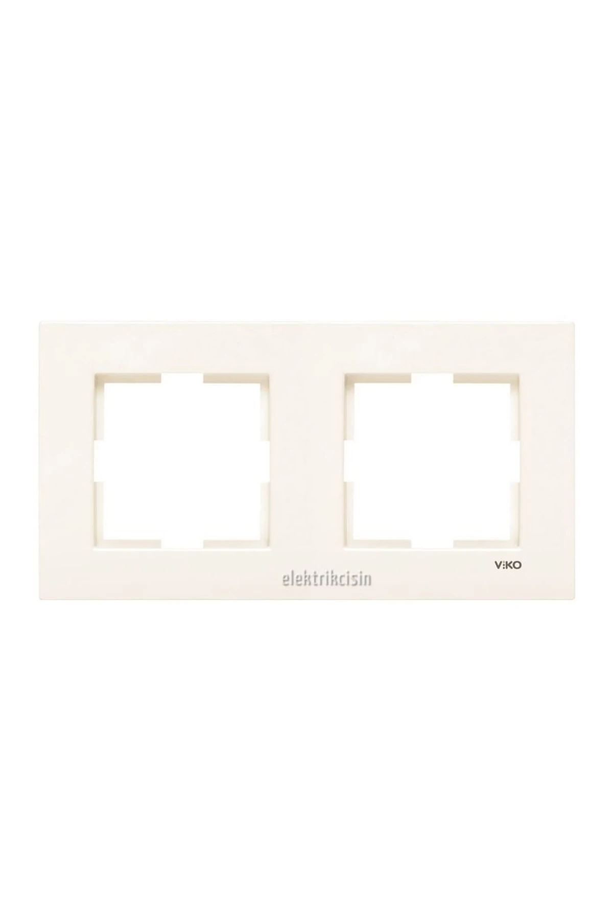 Karre Krem Ikili Çerçeve - 5 Adet