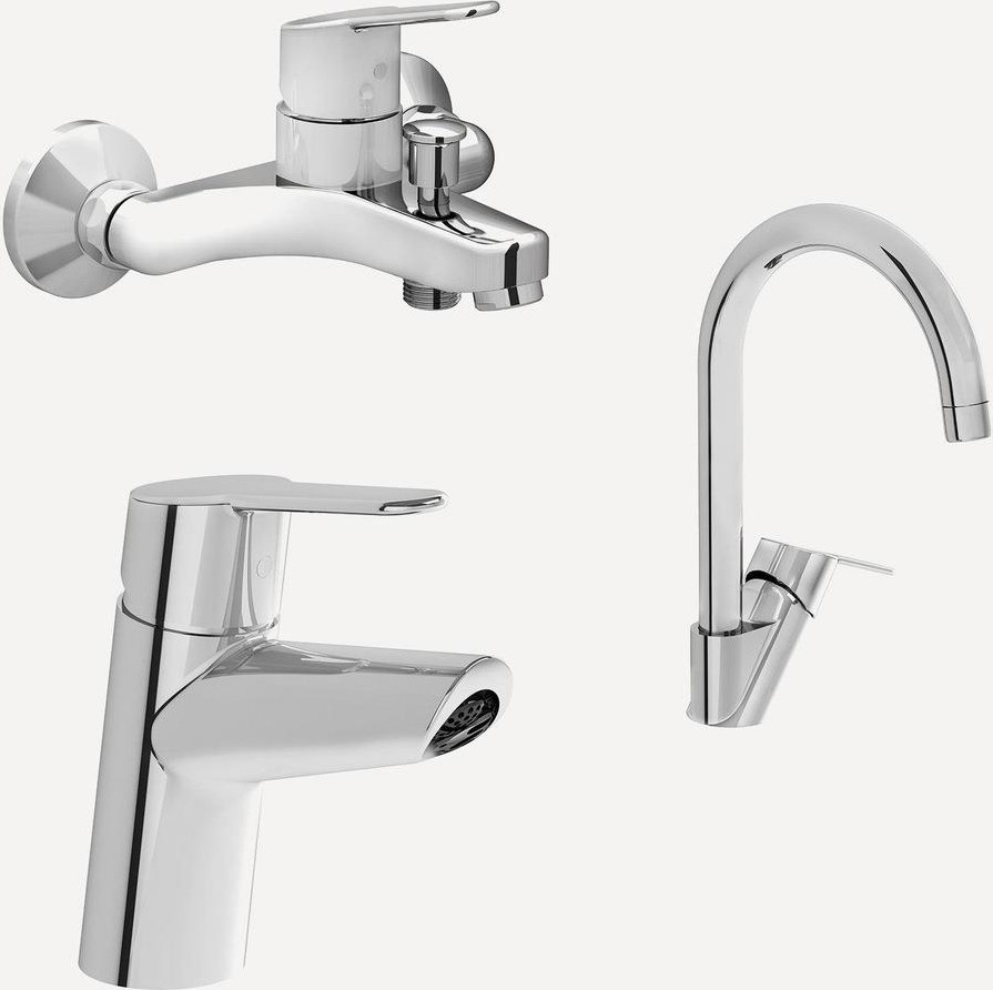 Misto Batarya Seti , Banyo+ Eviye + Lavabo Bataryası