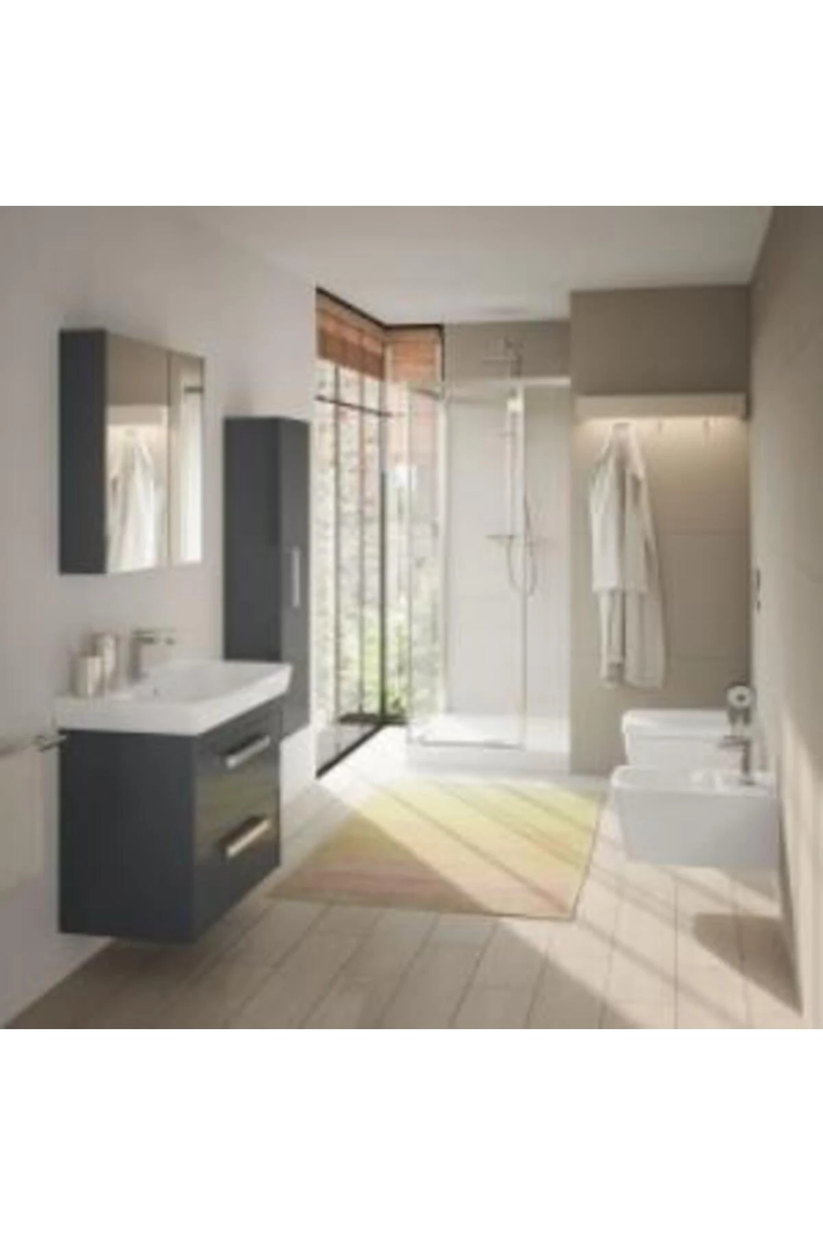 Brava A42608 Lavabo Bataryası Krom