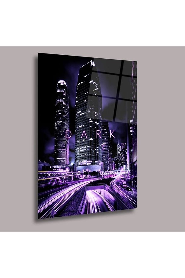 Dark Neon Cam Tablo #PCT0752