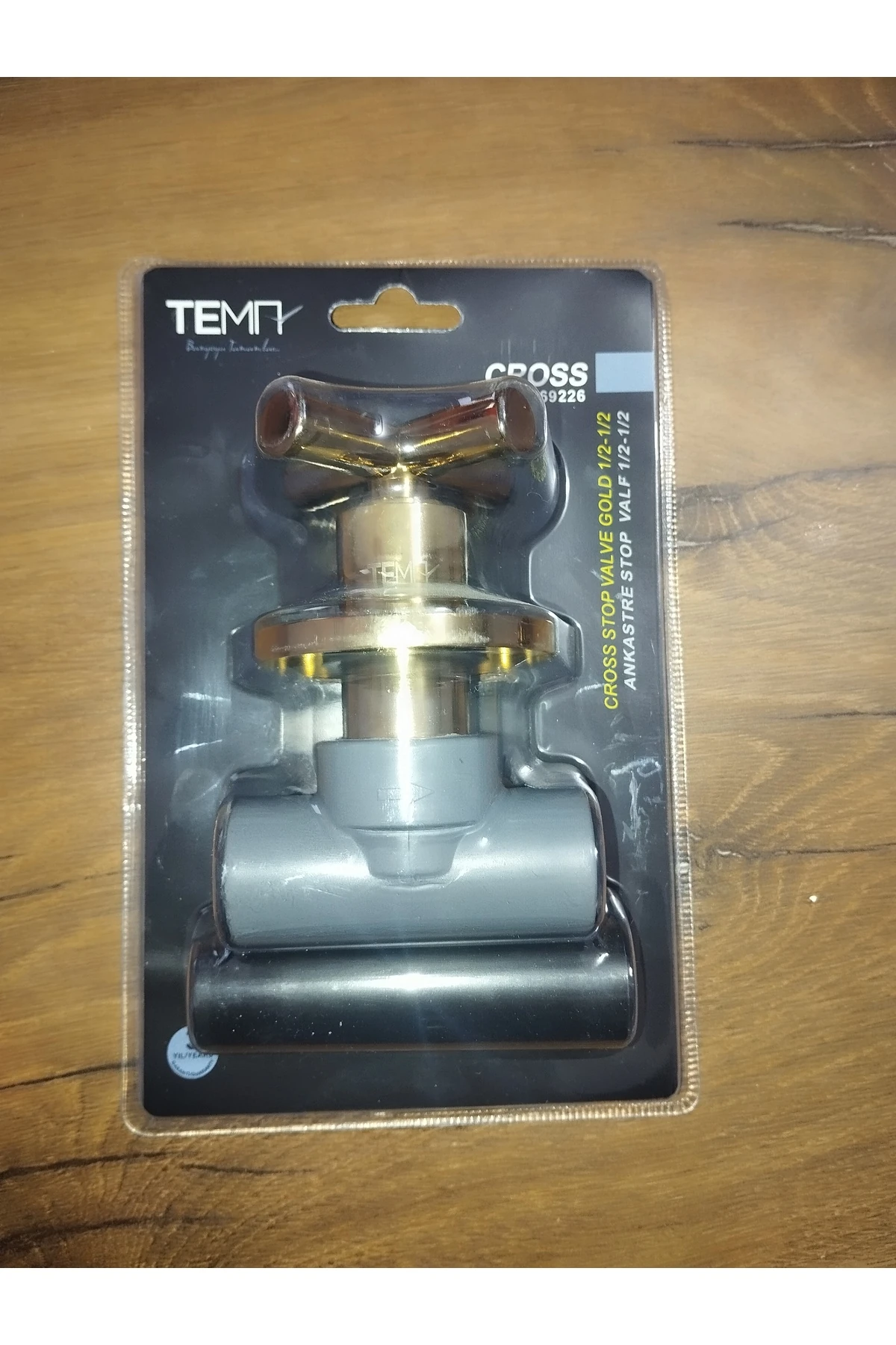 Ankastre cross stop vana altın