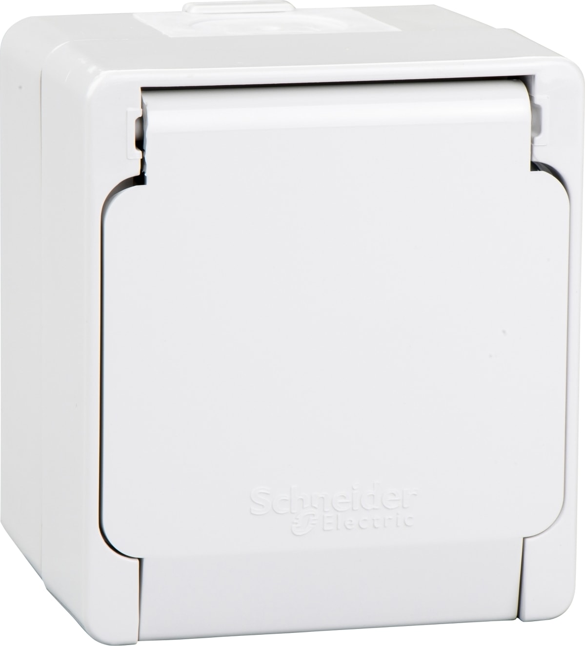 Schneider Nemliyer -Kapaklı Topraklı Priz, Beyaz, NML3100121