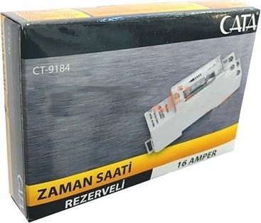 W Otomat Tipi Zaman Saati Rölesi CT-9184