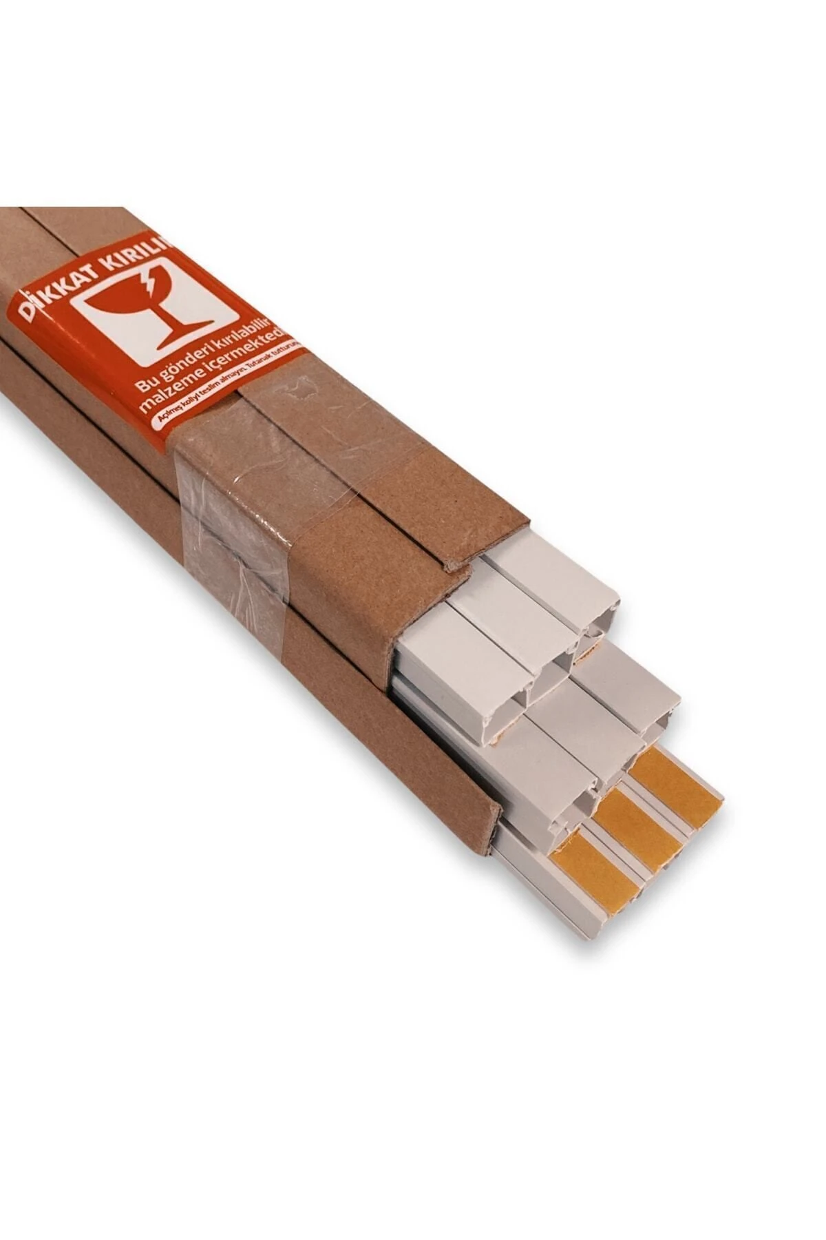 Kablo Kanalı 16x16 Yapışkanlı 18 Metre (9 Adet) Sağlam Ambalaj