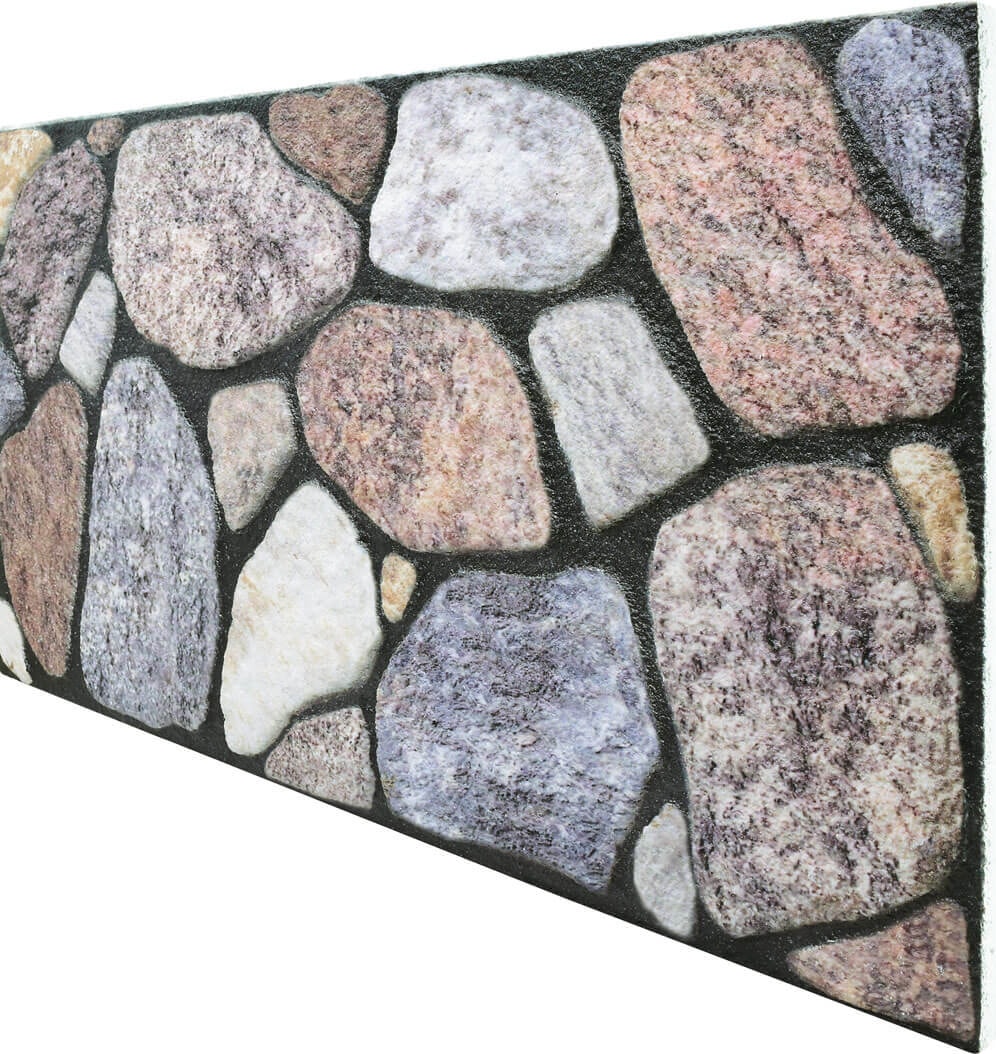 5 Adet (2,5m2) x Kayrak Taş Görünümlü 3 Boyutlu Renkli Strafor Köpük Duvar Kaplama Paneli (KY-801)