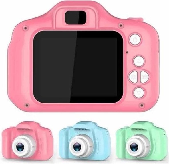 Dijital Fotoğraf Makinesi Çocuk Mini 1080P Hd Kaliteli Renkli